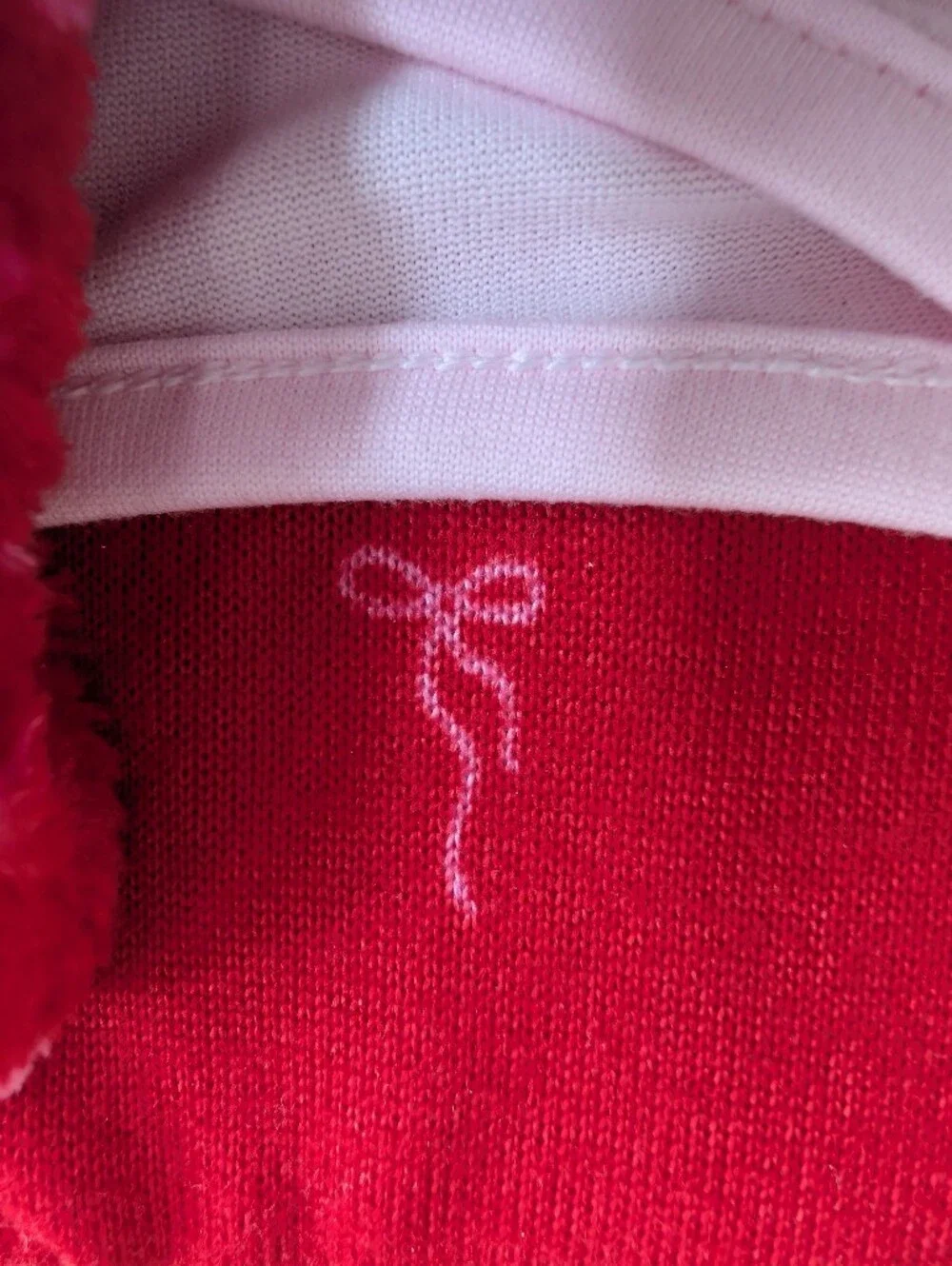 Art Class Pink & Red Girls Pajama Set with Matching Headband